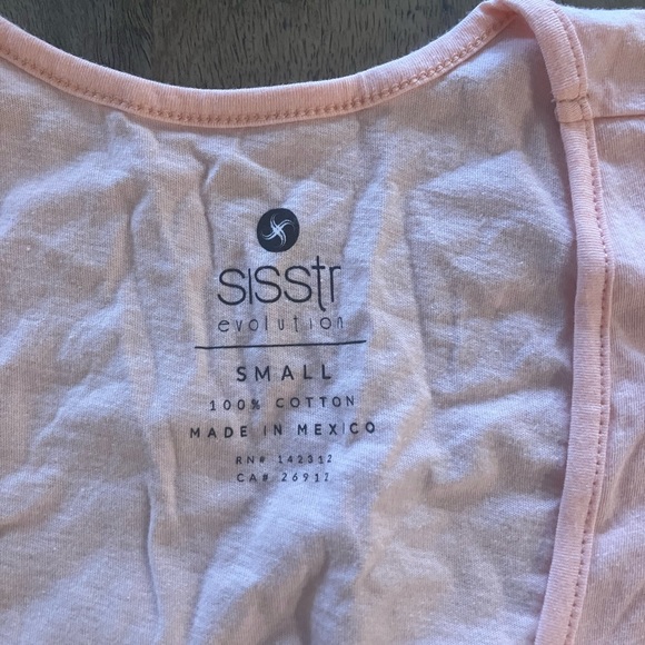 Sisstr Revolution Pink Maui Women’s Tanktop - Picture 3 of 4